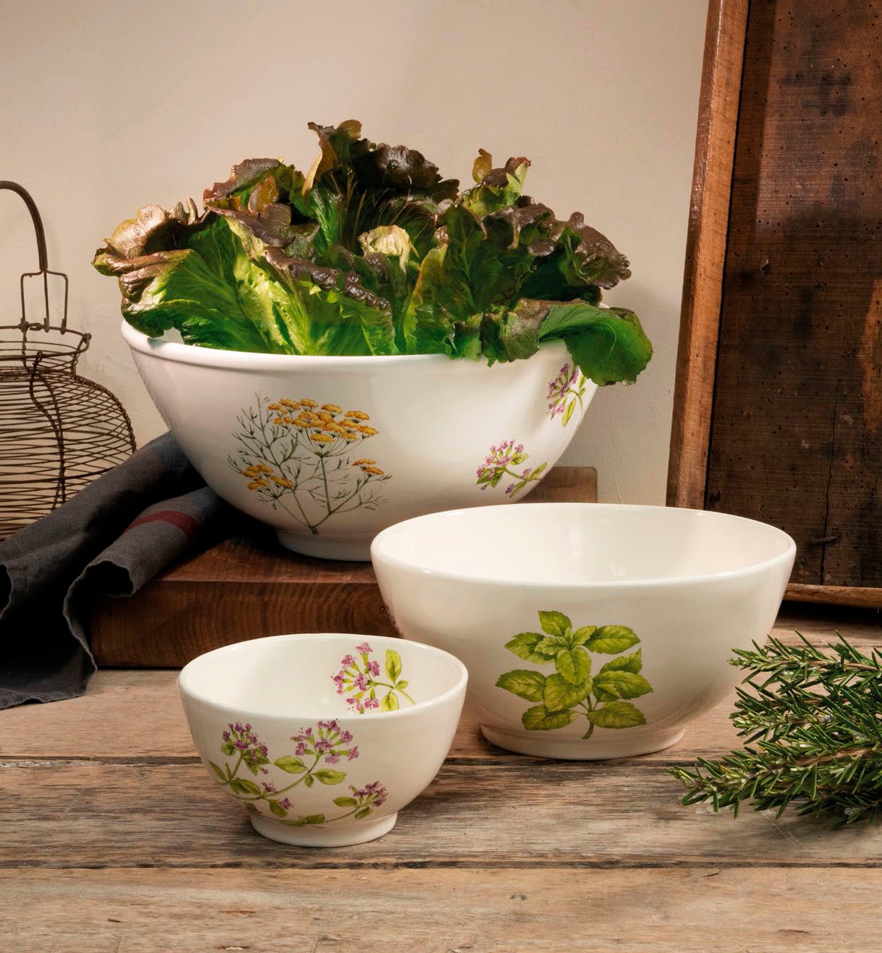 Новая коллекция керамической посуды Rosemary бренда Nuova Cer